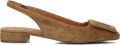 STEFANO LAURAN Slingbacks Dames 58577a Suède Camel - Camel