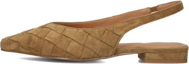 Stefano Lauran Kameel Slingback Schoenen voor Vrouwen