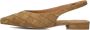 STEFANO LAURAN Slingbacks Dames 6155 Maat: 37 Materiaal: Suède Kleur: Camel - Thumbnail 2