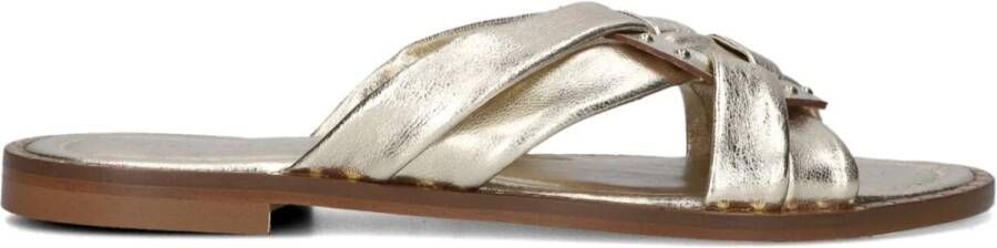Stefano Lauran Leren Zomer Slippers Stijlvol Comfort