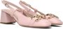 STEFANO LAURAN Slingbacks Dames S3233 Maat: 38 Materiaal: Leer Kleur: Roze - Thumbnail 2