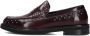 STEFANO LAURAN Loafers Dames 12095 Maat: 42 Materiaal: Leer Kleur: Rood - Thumbnail 3