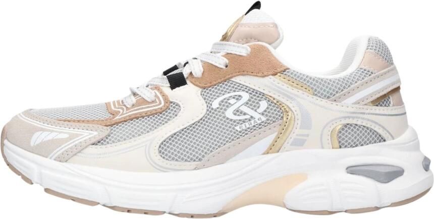 STEFANO LAURAN Lage Sneakers Dames 14517 Suède Beige - Foto 6