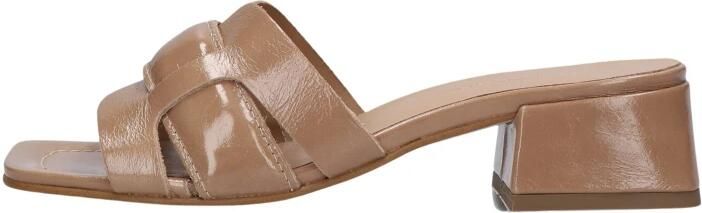 STEFANO LAURAN Slippers Dames 24050 H Lakleer Beige - Foto 5
