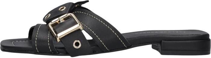 STEFANO LAURAN Slippers Dames 25037 Leer Zwart - Foto 6