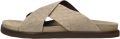 STEFANO LAURAN Slippers Heren 26001 Suède Beige - Beige