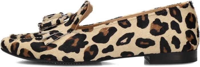 STEFANO LAURAN Loafers Dames 4660 Ponyhair Beige - Foto 5