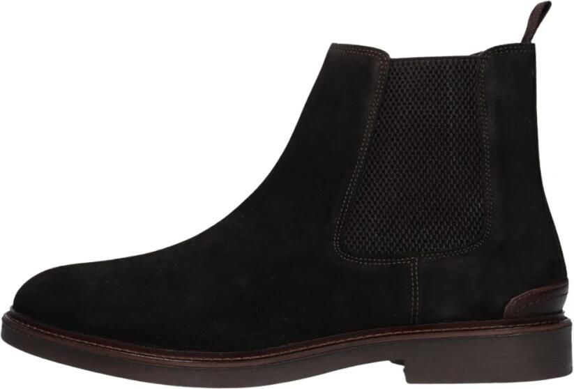 STEFANO LAURAN Chelsea Boots Heren 92903 Suède Bruin - Foto 6