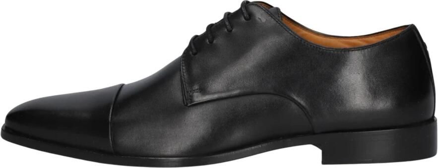 STEFANO LAURAN Nette Schoenen Heren Art-4002 Leer Zwart
