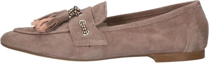 Stefano Lauran Atena Loafers Dames Instappers Taupe - Foto 6