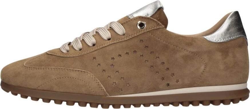 Stefano Lauran Avril Sneakers Suède Dames Camel - Foto 2