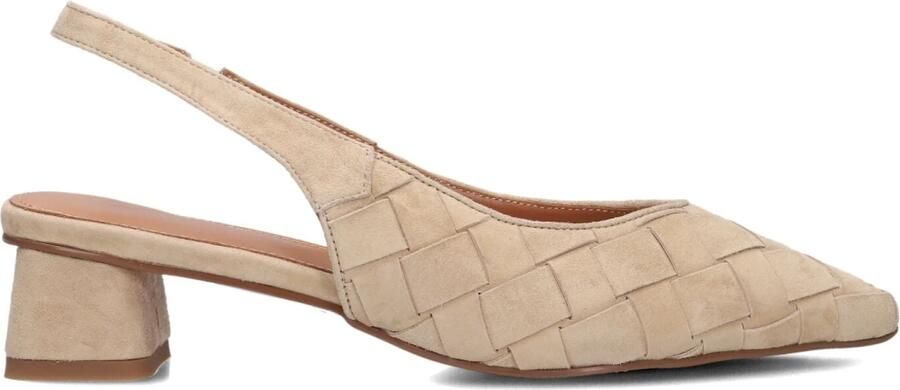 STEFANO LAURAN Slingbacks Dames D24062 Suède Beige