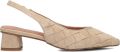 STEFANO LAURAN Slingbacks Dames D24062 Suède Beige - Beige