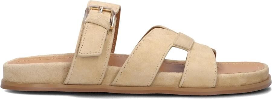 STEFANO LAURAN Slippers Dames 89863 1661 Suède Beige - Foto 5