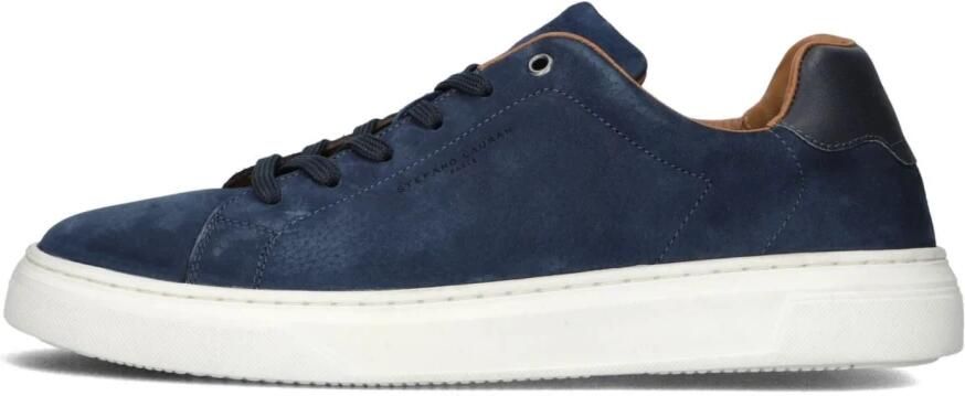 STEFANO LAURAN Lage Sneakers Heren Sl124h600 Suède Blauw - Foto 6