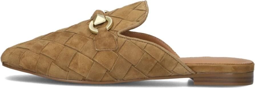 STEFANO LAURAN Instappers Dames D24083 Suède Camel - Foto 5