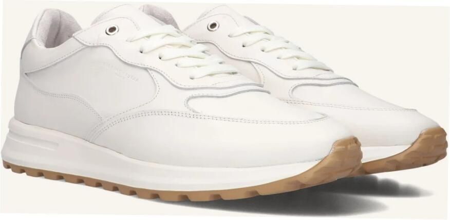 Stefano Lauran Champ Sneakers Leer Heren Wit - Foto 3