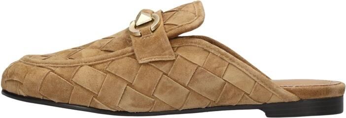 STEFANO LAURAN Loafers Dames D24063 Suède Camel - Foto 7