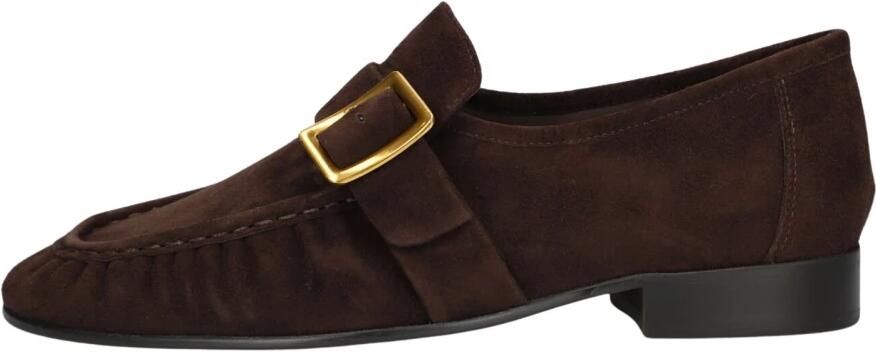 STEFANO LAURAN Loafers Dames E8172 Suède Bruin