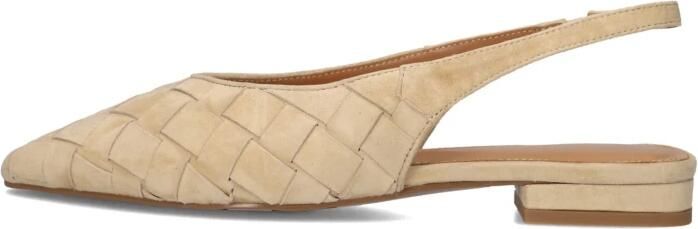 STEFANO LAURAN Slingbacks Dames 6155 Suède Beige - Foto 5