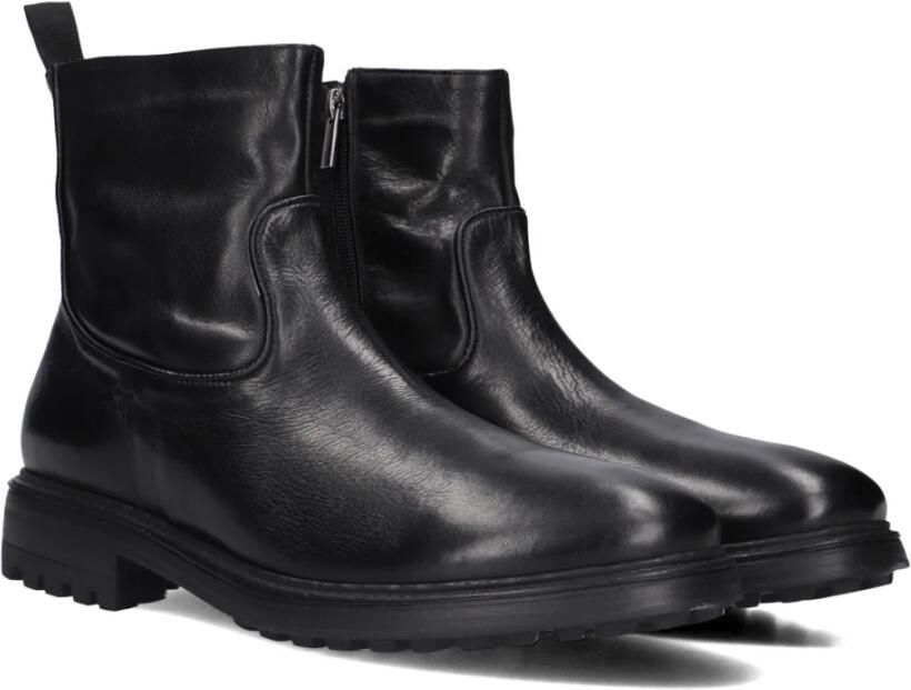 STEFANO LAURAN Enkelboots Heren Pm10 Leer Zwart - Foto 5
