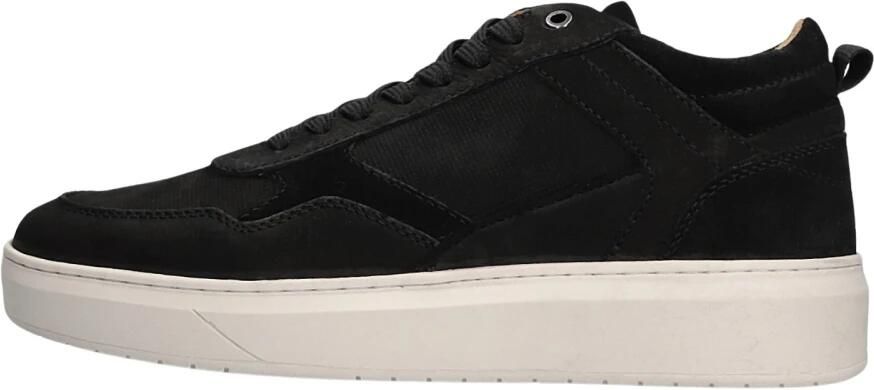 STEFANO LAURAN Lage Sneakers Heren Enzo-65 Nubuck Zwart - Foto 6