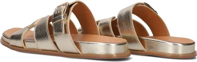 STEFANO LAURAN Slippers Dames 89863 1661 Maat: 42 Materiaal: Leer Kleur: Goud - Foto 3