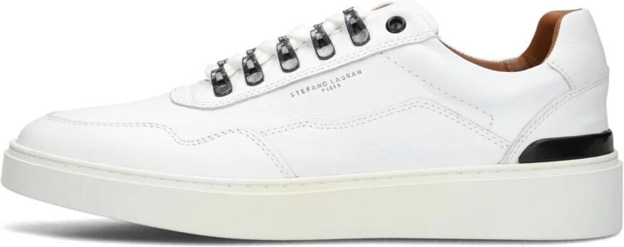 STEFANO LAURAN Lage Sneakers Heren Lj2502 Leer Wit - Foto 6