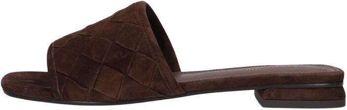 STEFANO LAURAN Slippers Dames L24073 Suède Bruin - Foto 6