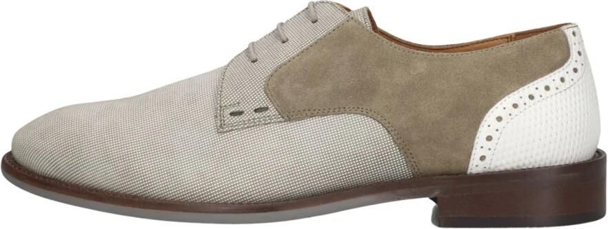 STEFANO LAURAN Nette Schoenen Heren Msh00100086. Textiel Beige - Foto 7