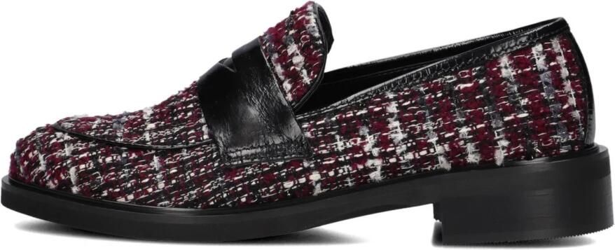 Stefano Lauran Instappers Dames Instapschoenen Damesschoenen Leer S3146 Bordeaux - Foto 2