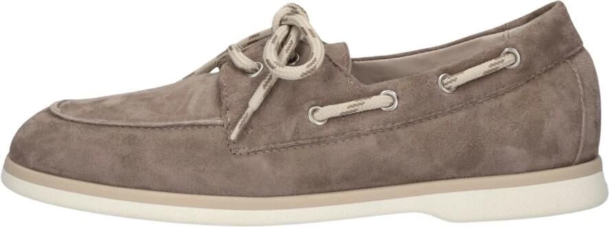 STEFANO LAURAN Loafers Dames Sidney Suède Taupe - Foto 6