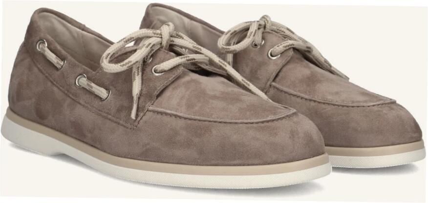 STEFANO LAURAN Loafers Dames Sidney Suède Taupe - Foto 7