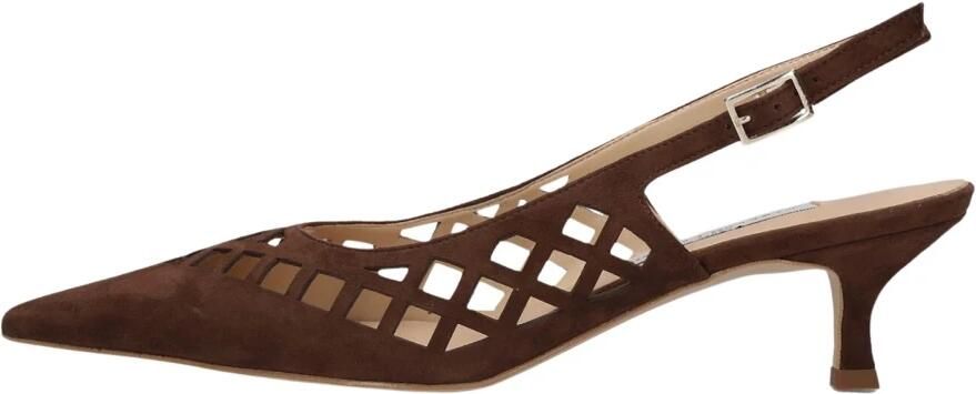 STEFANO LAURAN Slingbacks Dames 18819 Bruin - Foto 6