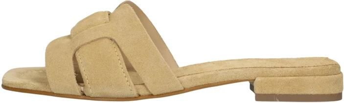 STEFANO LAURAN Slippers Dames 24050 Suède Beige - Foto 6