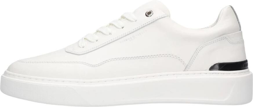 STEFANO LAURAN Lage Sneakers Heren Star 001 Leer Wit - Foto 6
