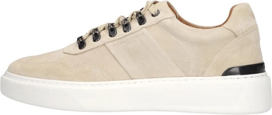 STEFANO LAURAN Lage Sneakers Heren Star 003 Maat: 40 Materiaal: Suède Kleur: Beige - Foto 2