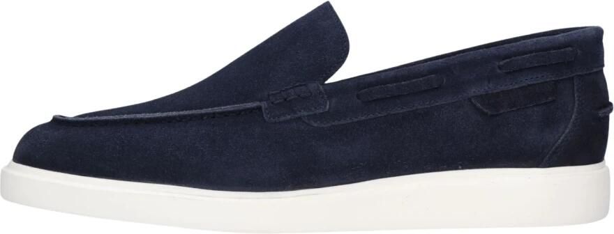 Stefano Lauran Star 15 Loafers Heren Instappers Blauw - Foto 6