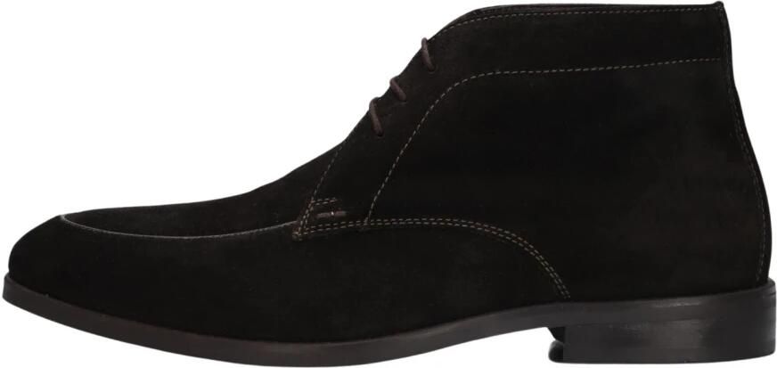 STEFANO LAURAN Veterschoenen Heren 92303 Maat: 44 Materiaal: Suède Kleur: Bruin - Foto 6