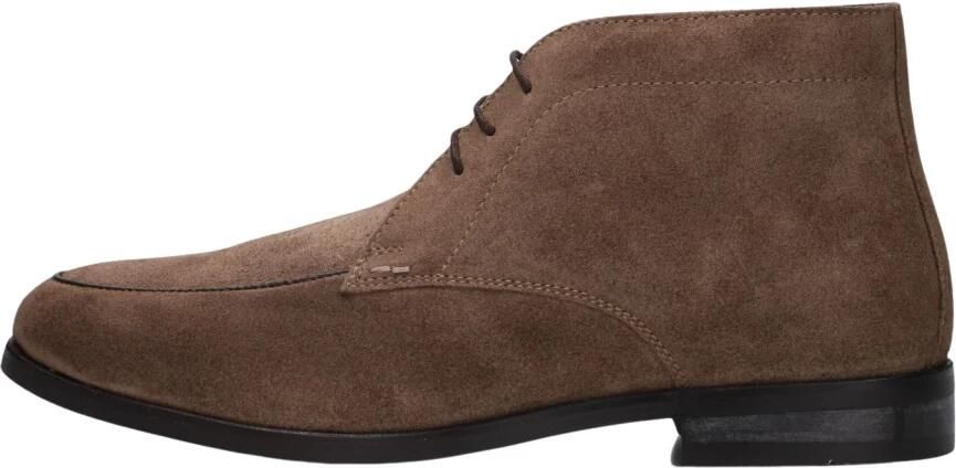 STEFANO LAURAN Veterschoenen Heren 92303 Maat: 48 Materiaal: Suède Kleur: Taupe - Foto 6