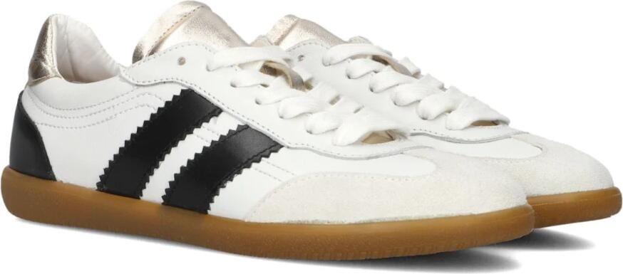 STEFANO LAURAN Lage Sneakers Dames 1white101 Leer Wit - Foto 4