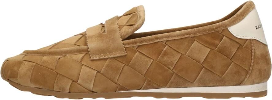 STEFANO LAURAN Loafers Dames Y24016 Suède Camel - Foto 6
