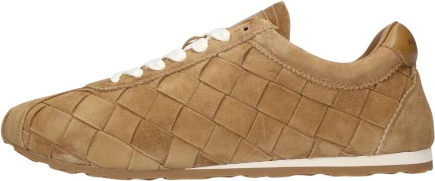 STEFANO LAURAN Veterschoenen Dames Y24016 Suède Camel - Foto 5