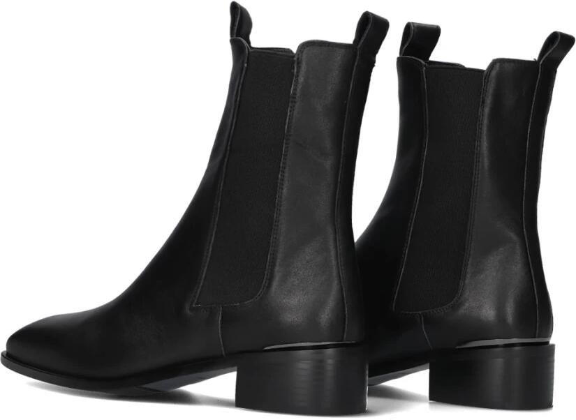 STEFANO LAURAN Chelsea Boots Dames Botin Plano Leer Zwart - Foto 3