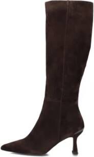 STEFANO LAURAN Hoge Laarzen Dames Bota Maat: 39 Materiaal: Suède Kleur: Bruin - Foto 4