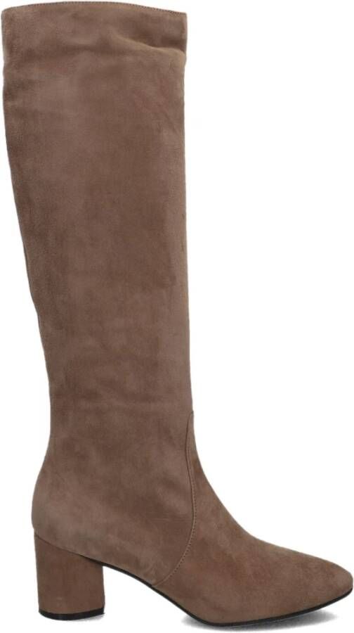 Stefano Lauran Suède Hoge Laarzen Taupe Giusy 3 Beige Dames