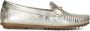 STEFANO LAURAN Mocassins Dames 11733 Maat: 35 Materiaal: Suède Kleur: Goud - Thumbnail 3