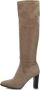 STEFANO LAURAN Hoge Laarzen Dames 97480 Maat: 39 Materiaal: Suède Kleur: Taupe - Thumbnail 3
