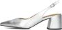 STEFANO LAURAN Slingbacks Dames 1yucca102 Maat: 39 Materiaal: Leer Kleur: Zilver - Thumbnail 2