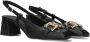 STEFANO LAURAN Slingbacks Dames S3233 Maat: 36 Materiaal: Leer Kleur: Zwart - Thumbnail 2